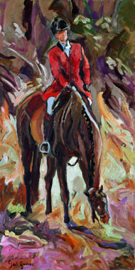 Original Equestrian Oil Paintings by Gail Guirreri-Maslyk